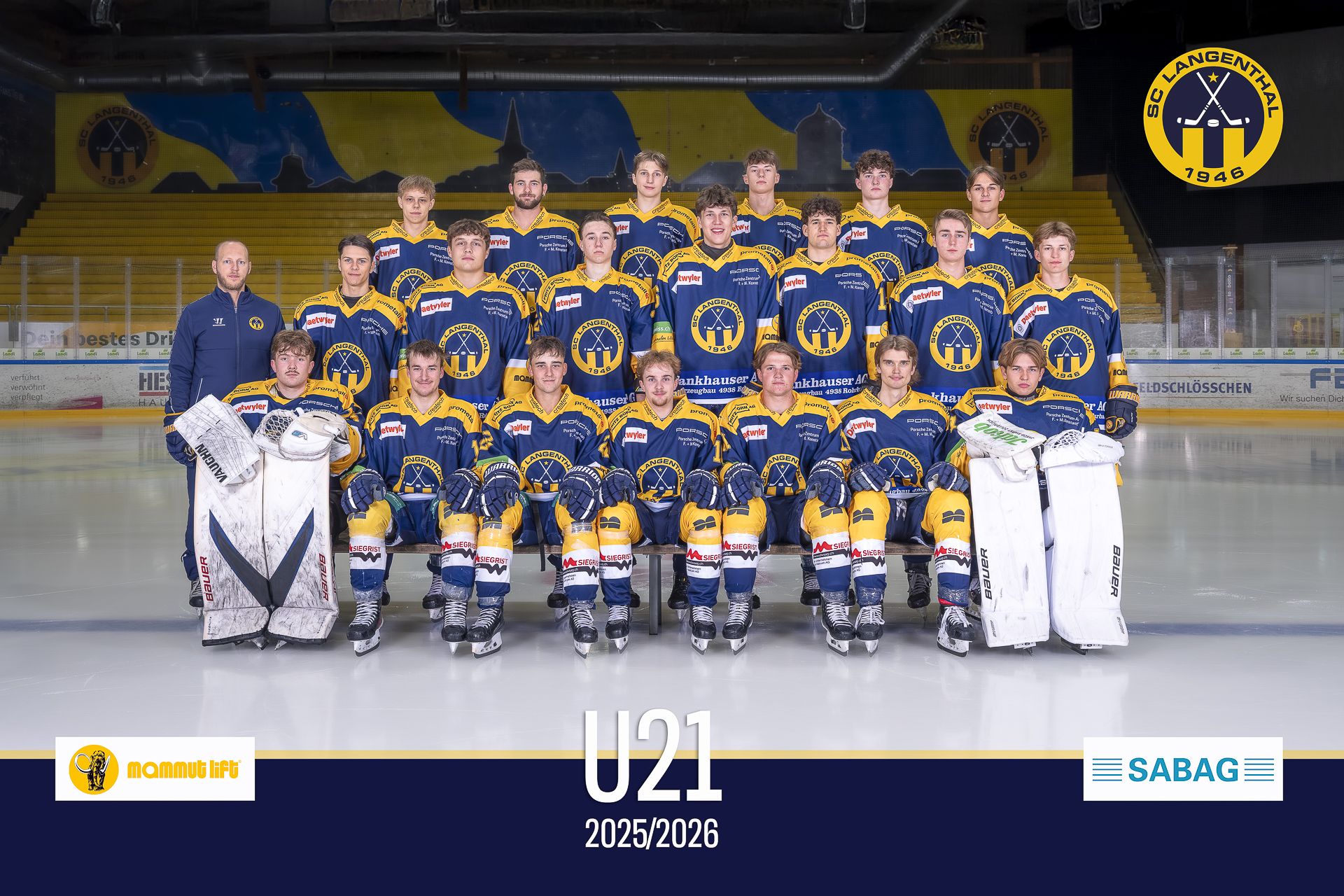 Teamfoto U21 Top