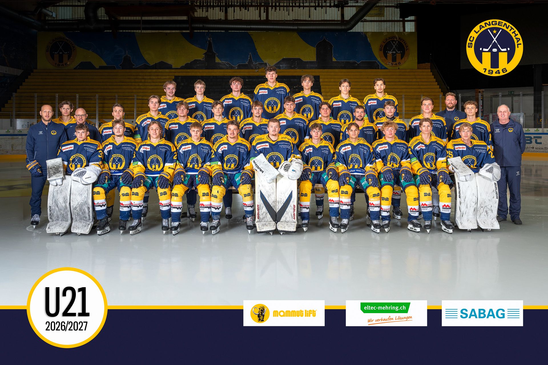 Teamfoto U21 Top