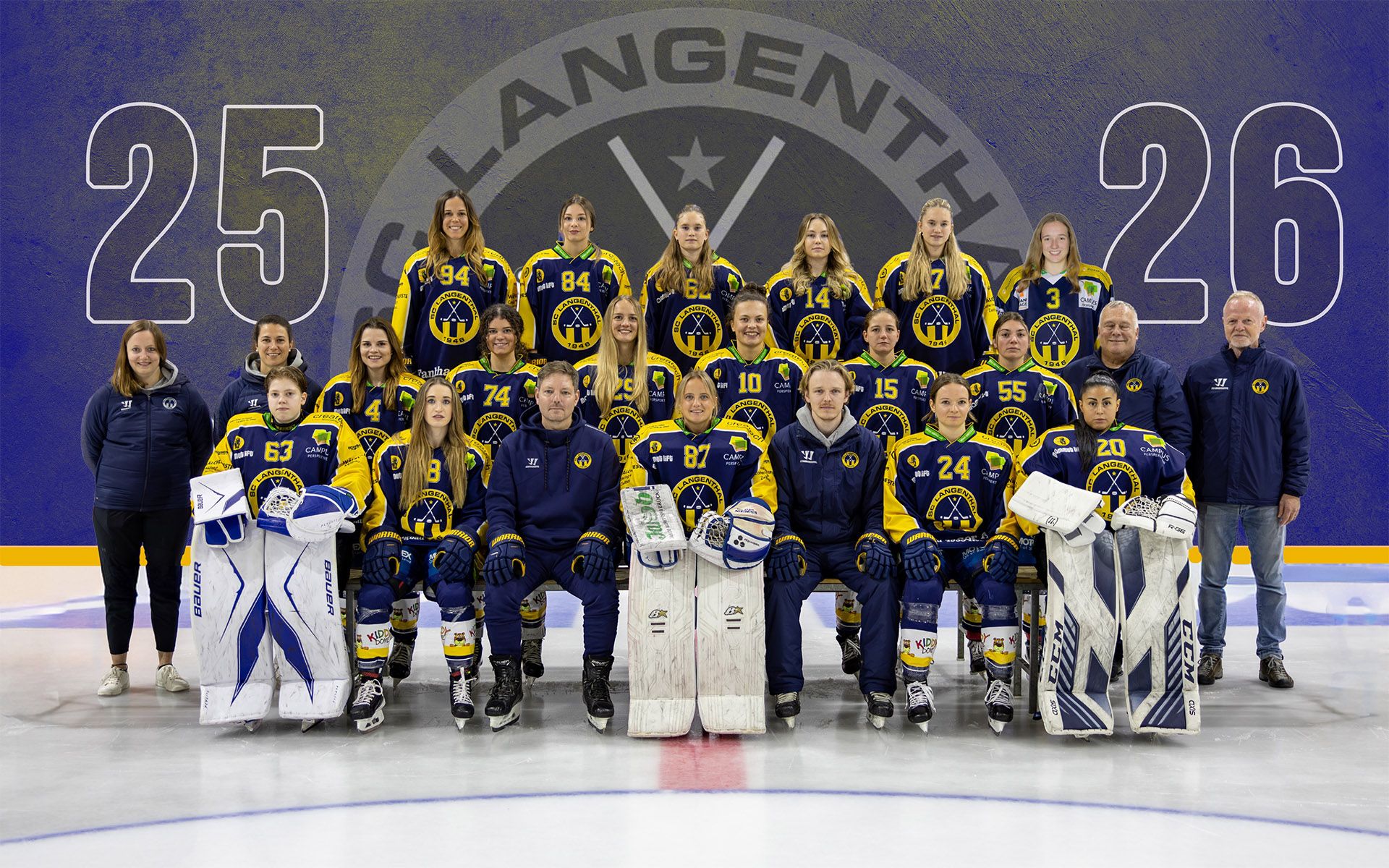 Teamfoto SCL Damen