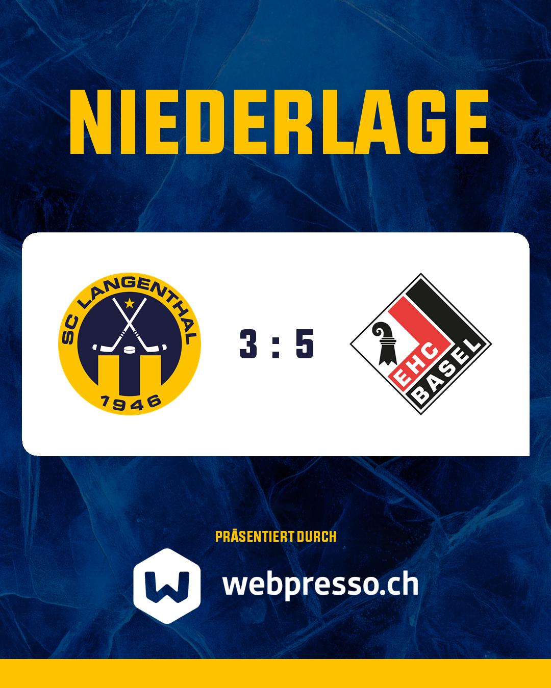 SC Langenthal : EHC Basel Nachwuchs