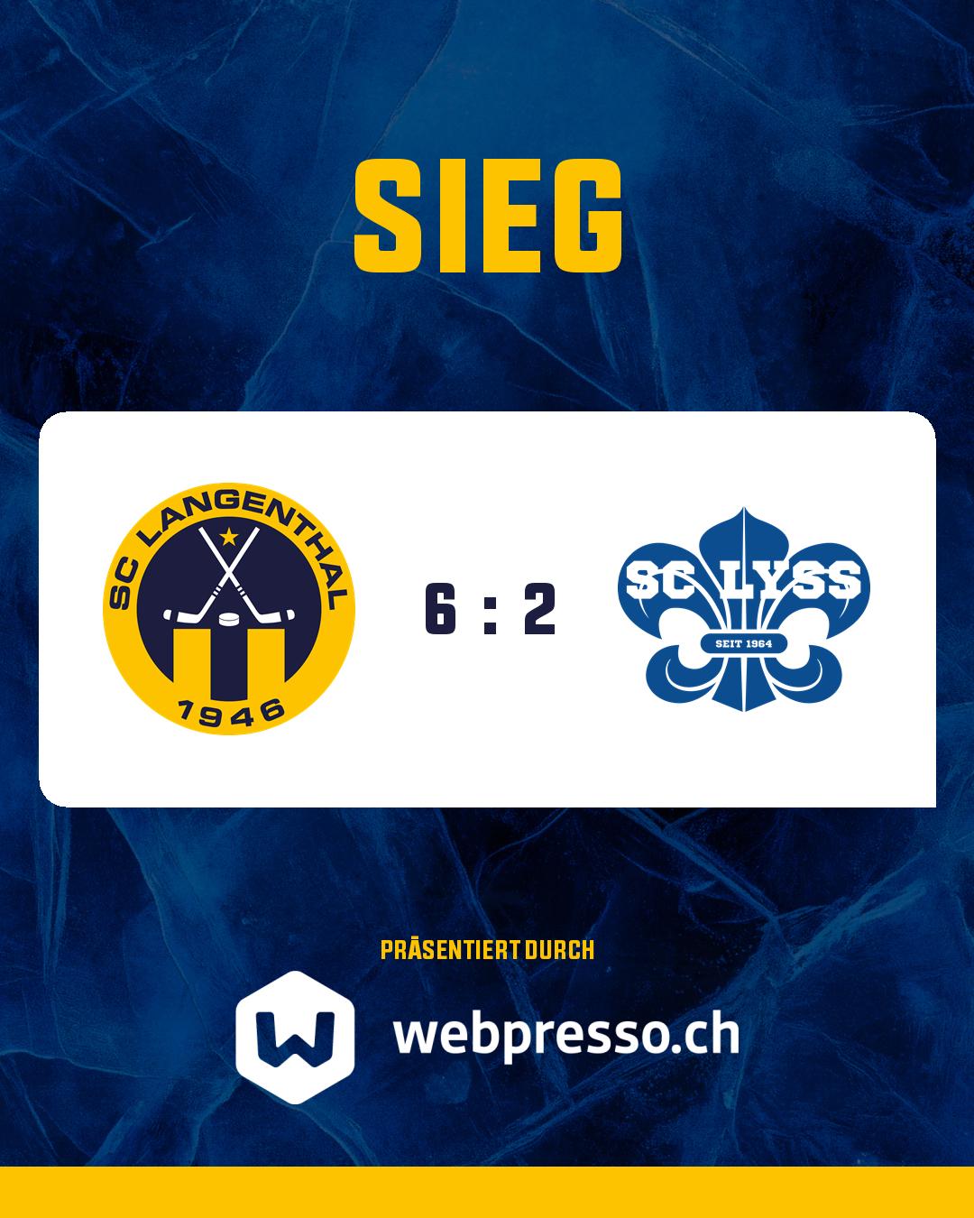 SC Langenthal : SC Lyss