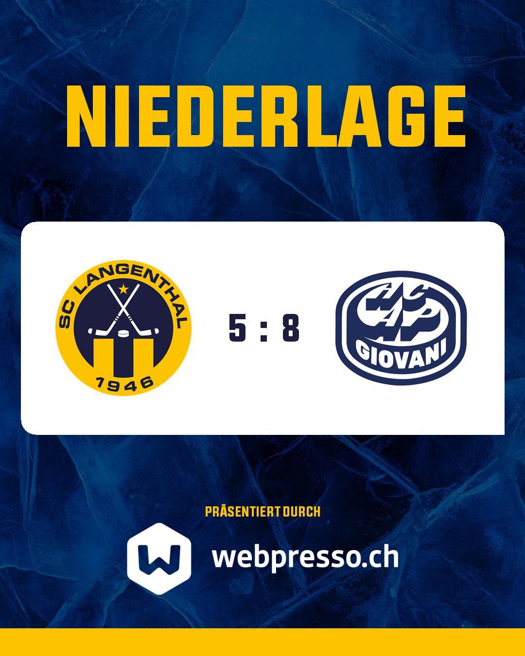 SC Langenthal : HCAP Giovani