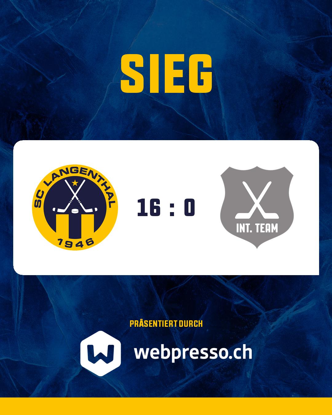 SC Langenthal : HC Luzern 2